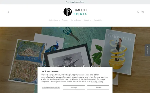pimlicoprints.com