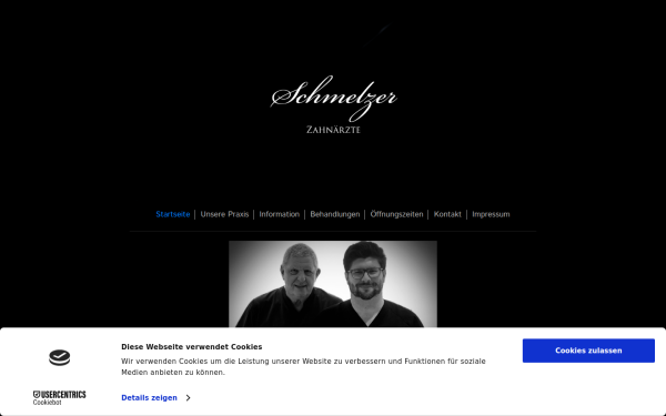 www.zahnarztpraxis-schmelzer.de