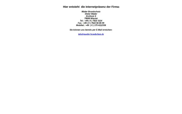 maeder-brandschutz.de