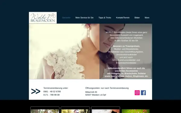 www.brautmoden-wolke7-weiden.com