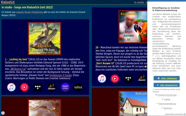 www.klaguesch.de