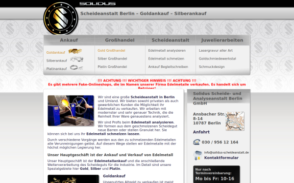 www.solidus-scheideanstalt.de