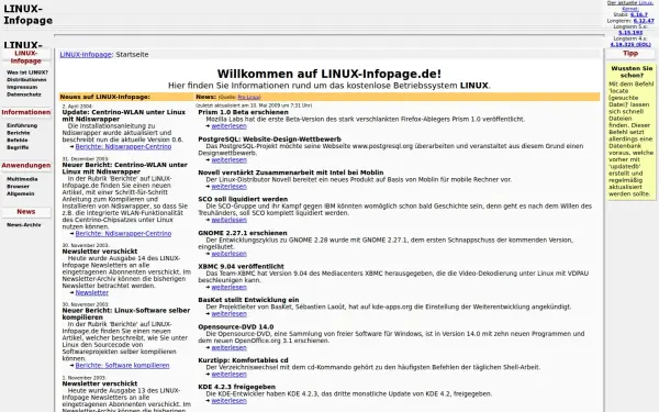 linux-infopage.de