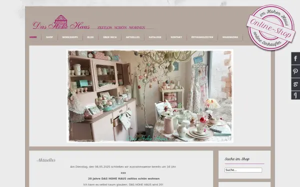 www.dashohehaus.de
