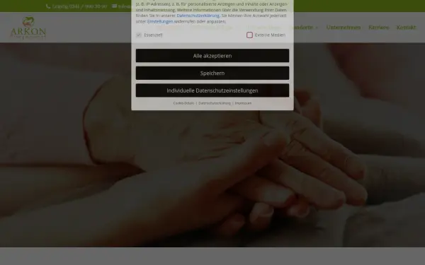 arkon-pflegedienst.de