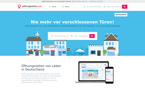 www.oeffnungszeiten.com