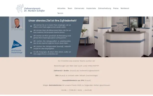 www.zahnteam-schaefer.de