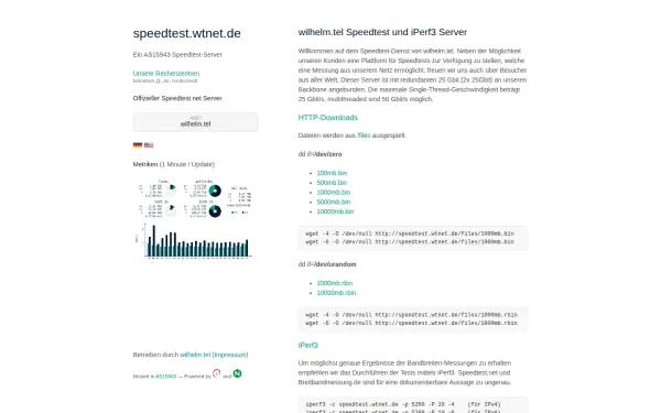 speedtest.wtnet.de