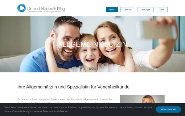 www.arztpraxiskling.de
