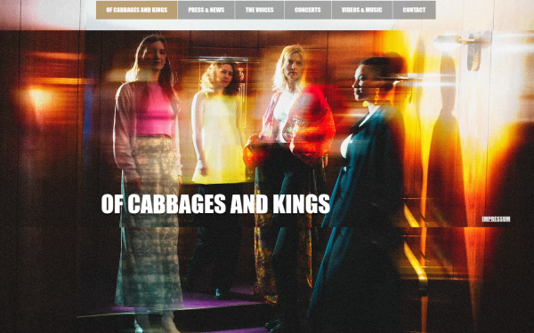 www.musicofcabbagesandkings.de