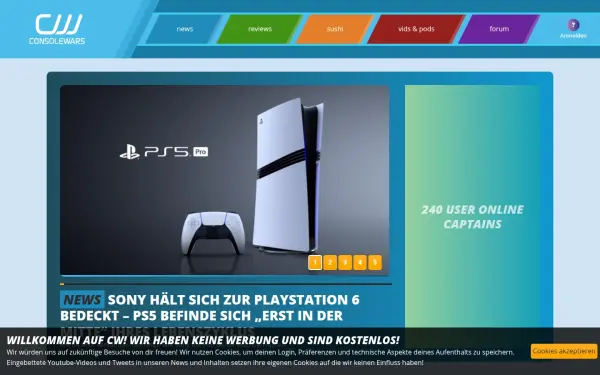 www.consolewars.de