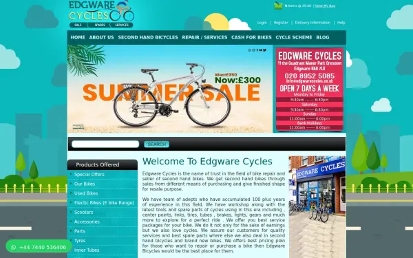 edgwarecycles.co.uk
