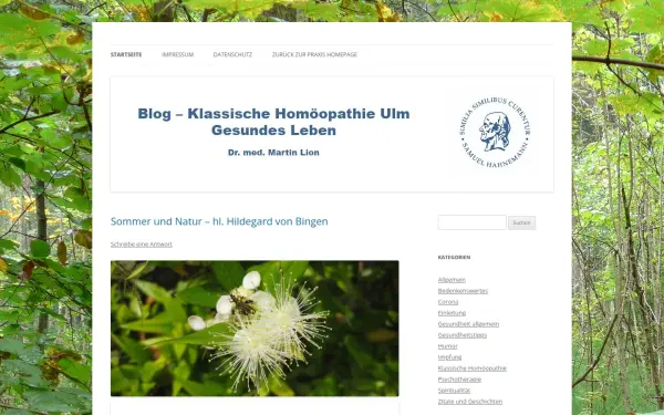 www.ulm-homoeopathie.de