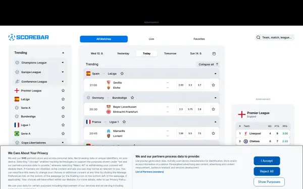 www.scorebar.com