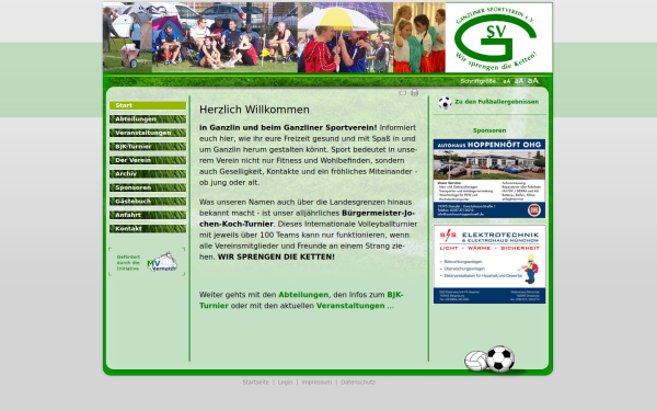 www.ganzlinersv.de