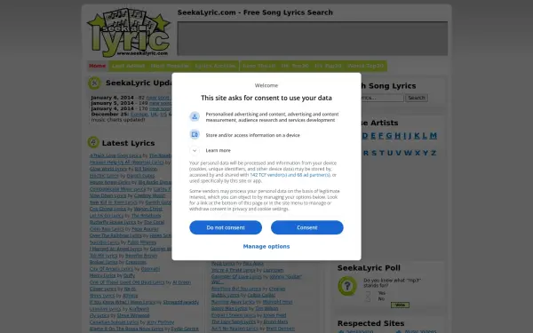 www.seekalyric.com