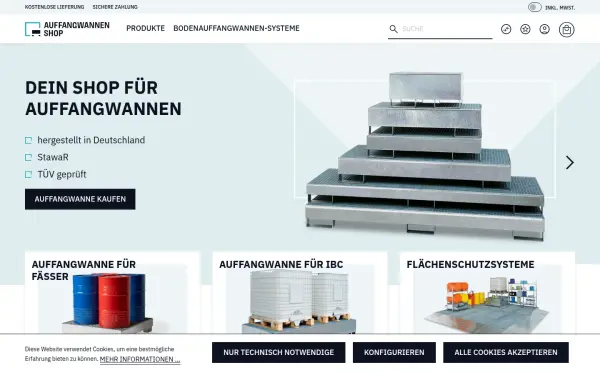 www.auffangwannen.shop