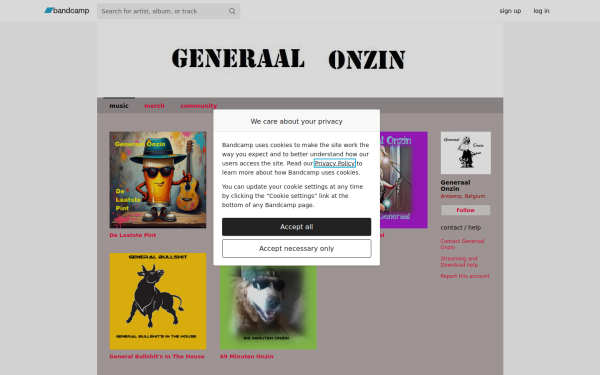 generaalonzin.bandcamp.com