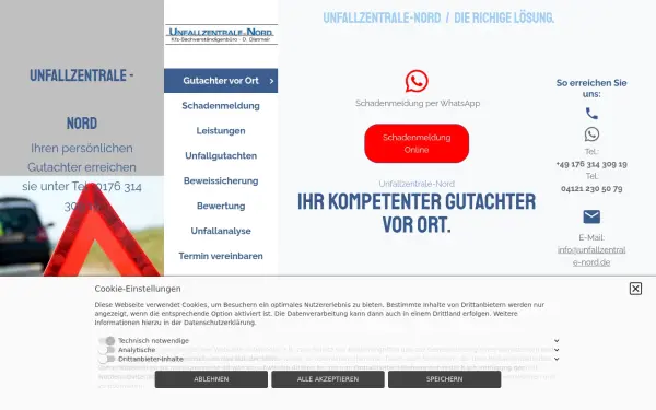 unfallzentrale-nord.de