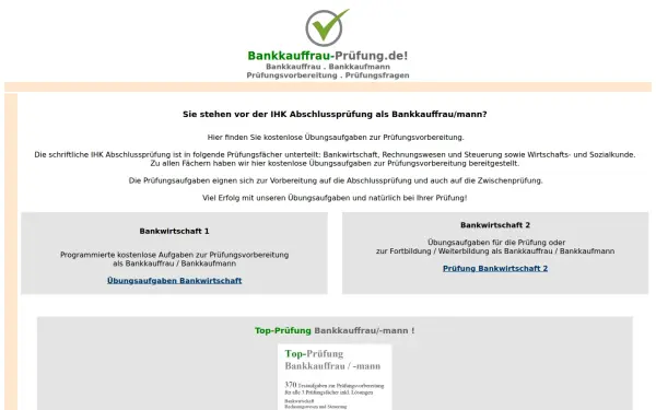 www.bankkauffrau-pruefung.de