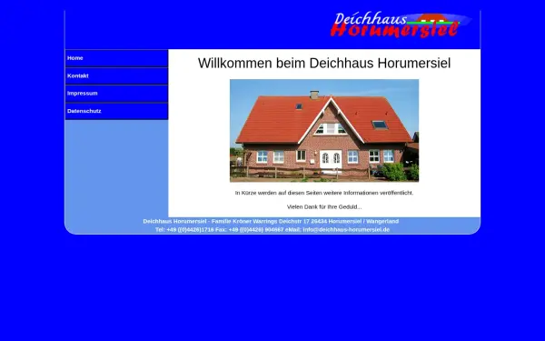 deichhaus-horumersiel.de