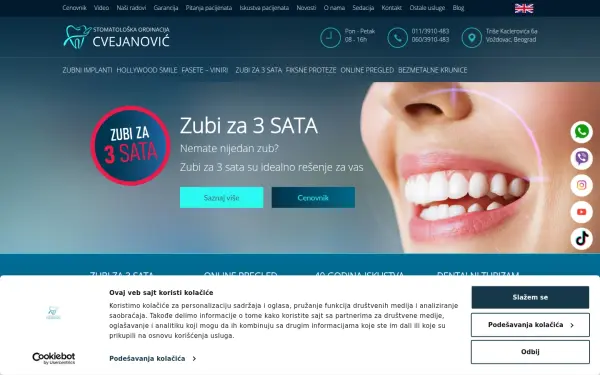 ordinacijacvejanovic.com