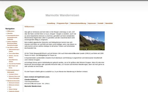 marmotte-wanderreisen.de