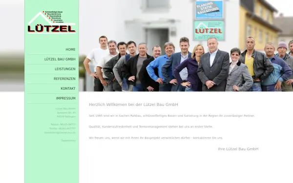 www.luetzel-bau.de