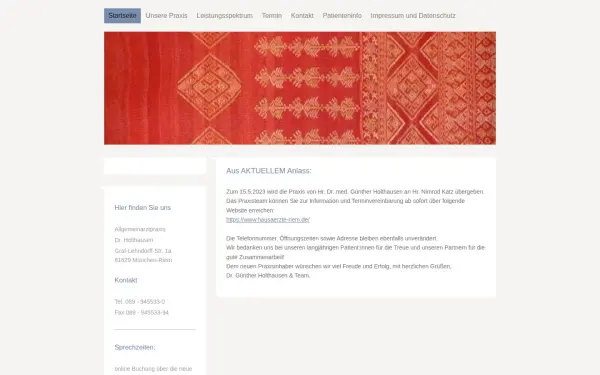 www.allgemeinarztpraxis-dr-holthausen.de
