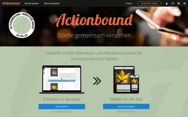 de.actionbound.com