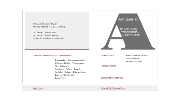 antiquariat-feurer.de