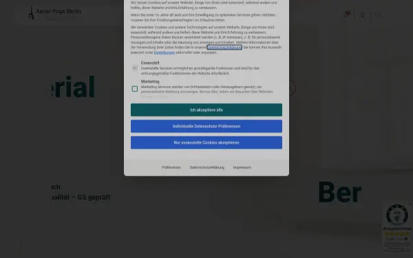 aerialyoga-berlin.de