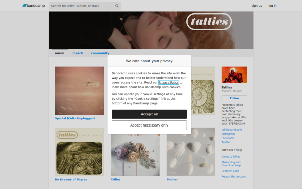 tallies.bandcamp.com