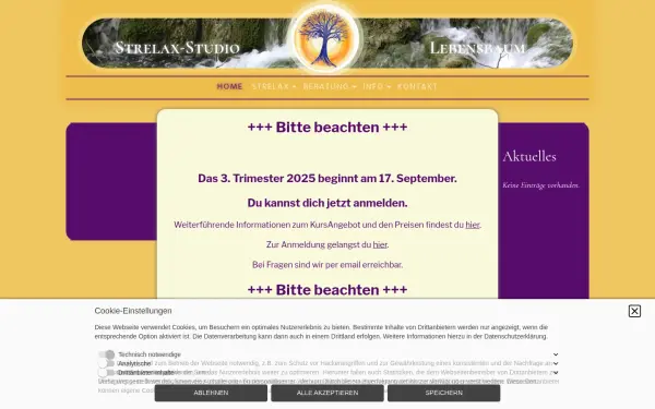 yogastudio-lebensbaum.de