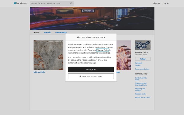 jorettaoaks.bandcamp.com