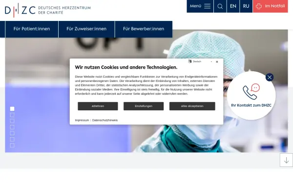www.dhzc.charite.de