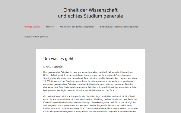 einheit.science