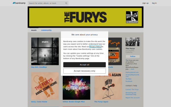 thefurysband.bandcamp.com