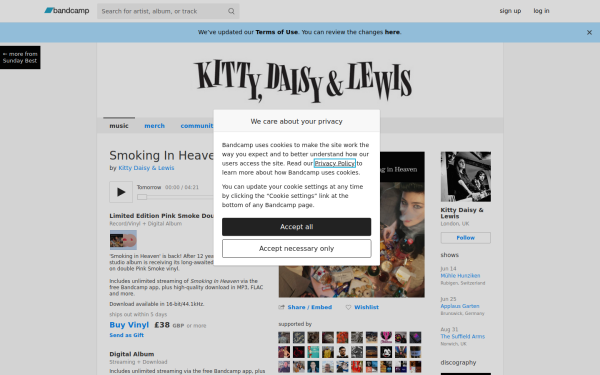 kittydaisylewis.bandcamp.com