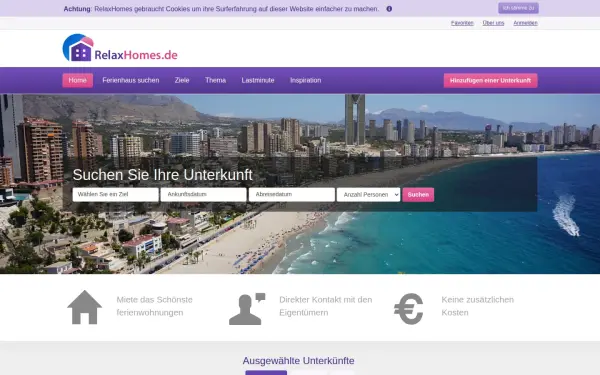 www.relaxhomes.de