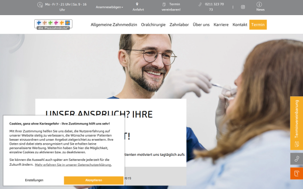 www.diepluszahnaerzte.de