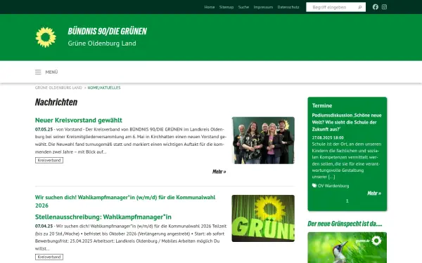 www.gruene-oldenburg-land.de