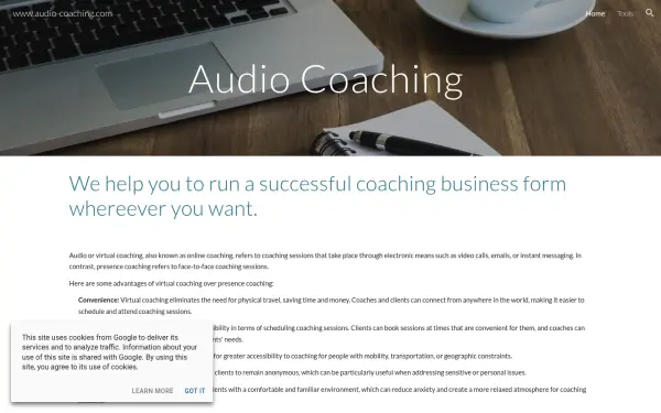 www.audio-coaching.com