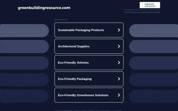 greenbuildingresource.com