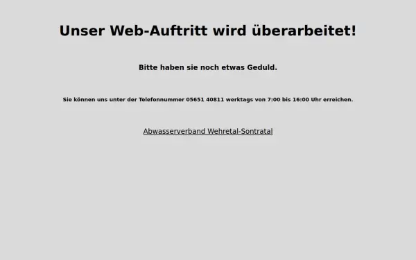 abwasserverband-wehretal-sontratal.de