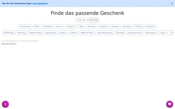 www.daspassendegeschenk.de
