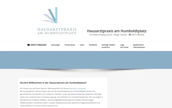 www.hausarztpraxis-amhumboldtplatz.de