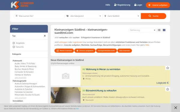 www.kleinanzeigen-suedtirol.com