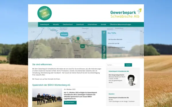 gewerbepark-alb.de