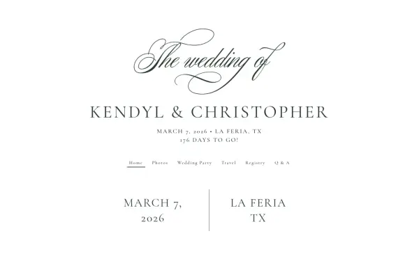 www.kendylandchristopher.com